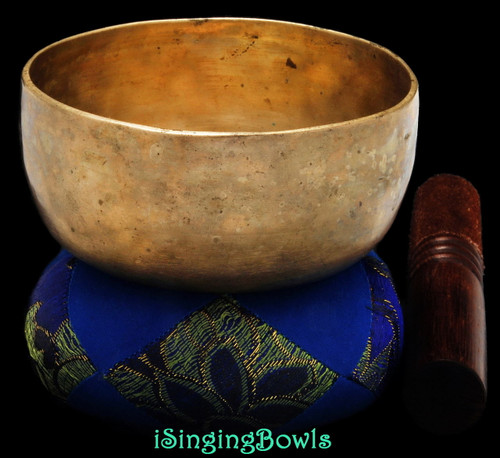 Antique Tibetan singing bowl #8838