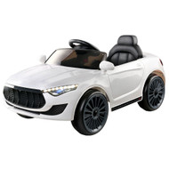 Rigo Maserati Kids Ride On Car - White