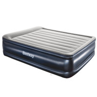 Bestway Queen Air Bed Inflatable Mattress Sleeping Mat Battery Built-in Pump 01