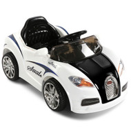 Rigo Kids Ride On Car - Black & White