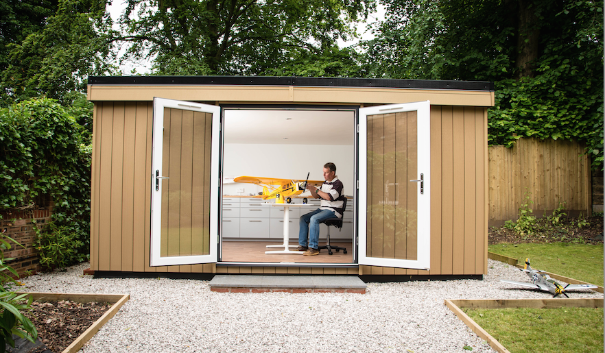 Garden Room Wilmslow, Cheshire as Hobby Room | Rubicon Garden Rooms