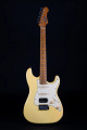 Nice S style guitar SSH with two point tremolo. Roasted maple neck a high spec guitar at a low price.