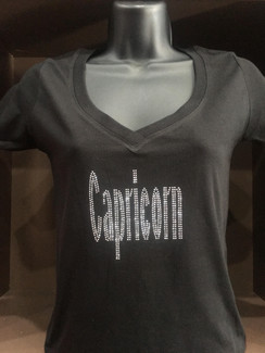 Capricorn Bling T-Shirt
