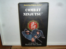 MASTERING NINJUTSU SERIES - COMBAT NINJUTSU    (VHS VIDEO)