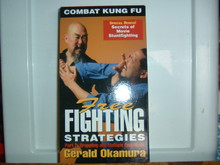 COMBAT KUNG FU FIGHTING Pt 2  GRAPPLING W/ OKAMURA   (VHS VIDEO)