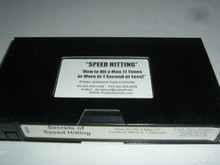 SPEED HITTING   (VHS VIDEO)