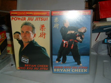 JUKO RYU JIU JITSU W/ BRYAN CHEEK  VOL 1 & 2    VHS