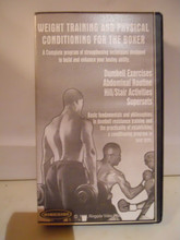 WEIGHT TRAINING FOR THE BOXER W/ JAVOREK  (VHS VIDEO)