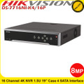 Hikvision DS-7716NI-K4/16P 16 Channel 4K NVR Embedded Plug & Play 4K NVR