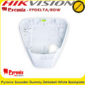 Pyronix Sounder Dummy Deltabell White Backplate - FPDELTA-BDW