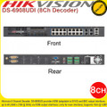 HIKVISION 4K 8 CHANNEL 12MP DECODER H.264 MPEG ALARM I/O CCTV - DS-6908UDI