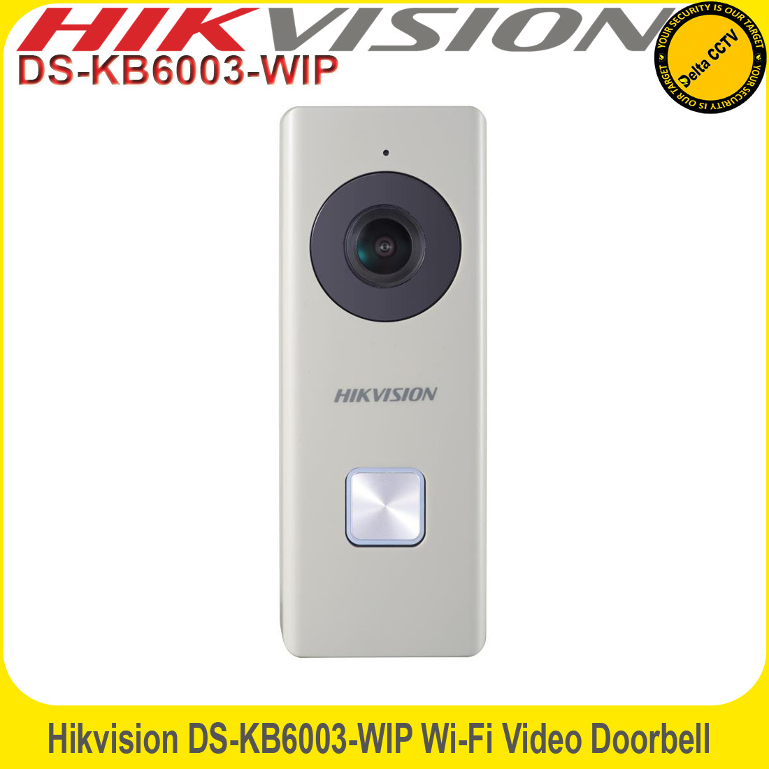 Hikvision wifi best sale video doorbell