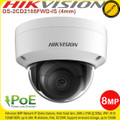 Hikvision 8MP 4mm fixed lens 30m IR IP67 IK10 WDR IP Network Dome Camera - DS-2CD2185FWD-IS