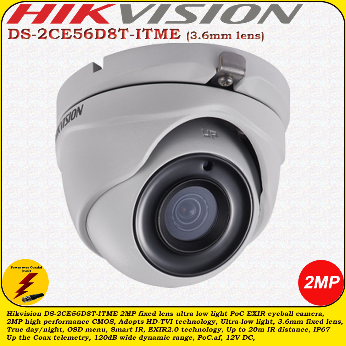 hikvision poc distance