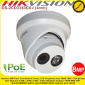 Hikvision 8MP 4mm fixed lens 30m IR IP67 120dB WDR  IP Network  Turret Camera - DS-2CD2383G0-I