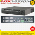 Hikvision 16 Channel hybrid TVI Turbo 4.0 5MP DVR 16 alarms in / 8 alarms out - DS-9016HUHI-K8