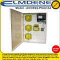Elmdene 13.8VDC 8A Access control PSU with battery back-up and mounting positinons for common controllers such as PAXTON NET2 - ACCESS-PSU2-8A