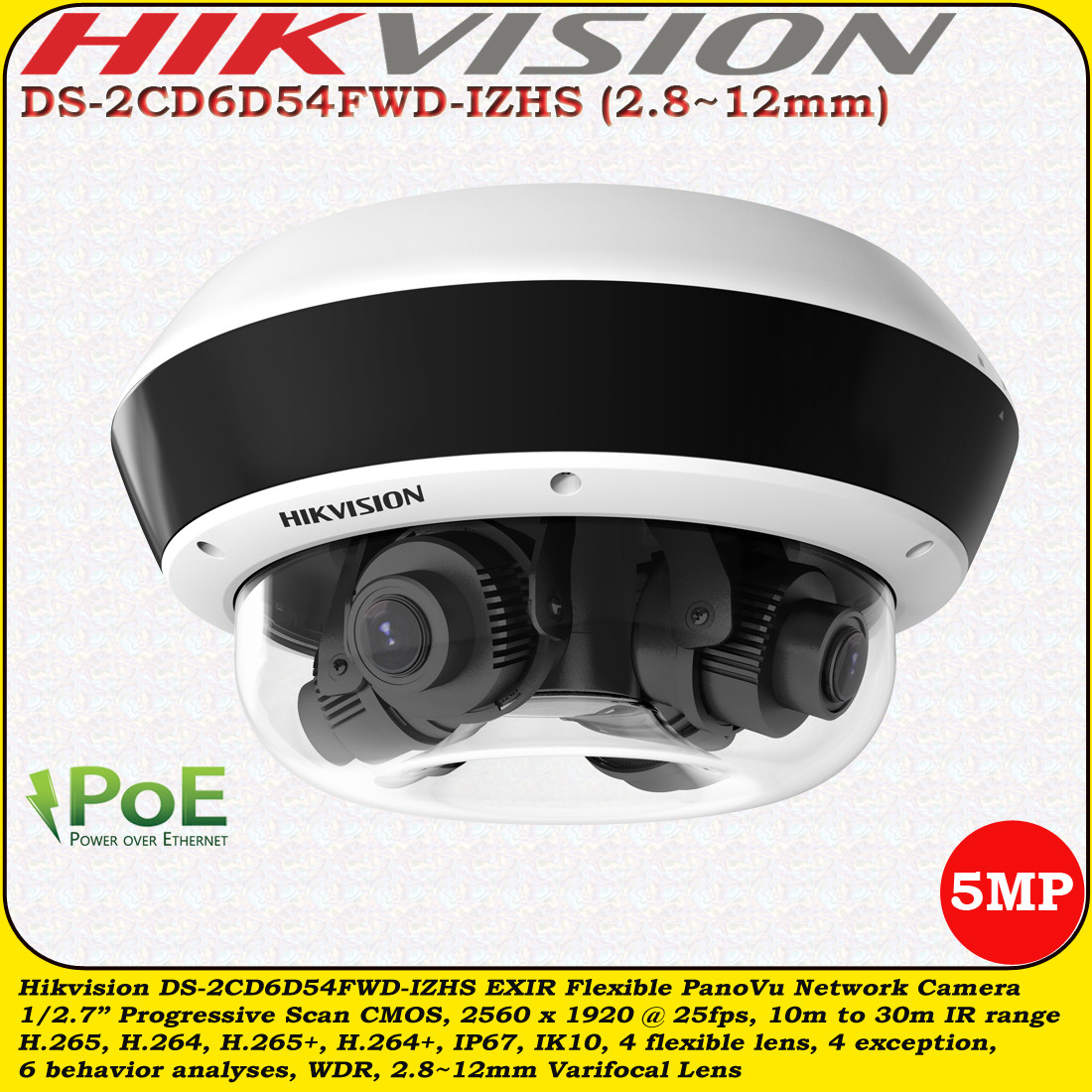 Exir flexible hot sale panovu network camera