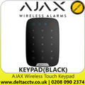 Ajax KEYPAD - BLACK Wireless touch keypad is used for arming/disarming of Ajax security system