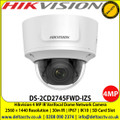 Hikvision DS-2CD2745FWD-IZS 4MP IR Varifocal Dome Network Camera with 2.8 to 12 mm motorized varifocal lens, 30m IR, IP67, IK10, WDR, Built-in microSD/SDHC/SDXC card slot, up to 128 GB 