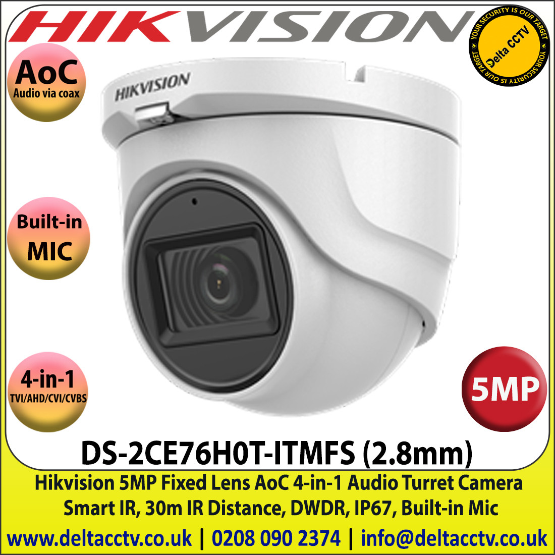 Hikvision tvi ahd cvi clearance cvbs