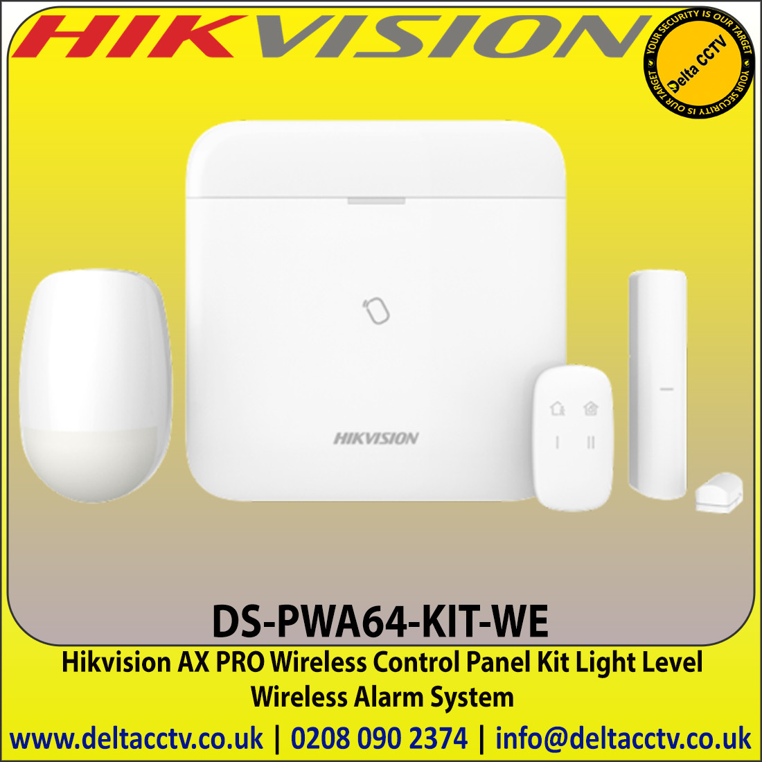 Hikvision security 2024 control panel