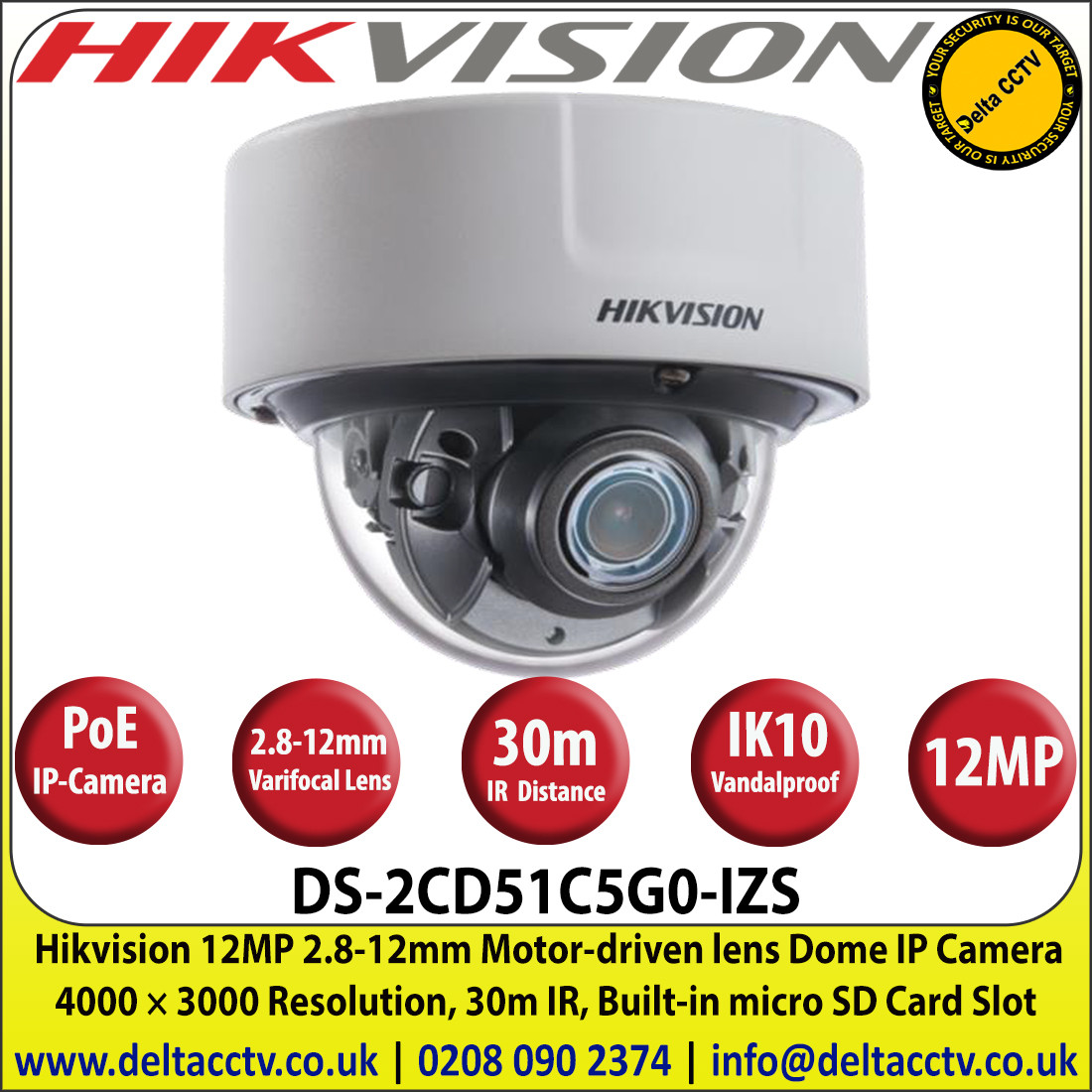 hikvision 12mp camera price