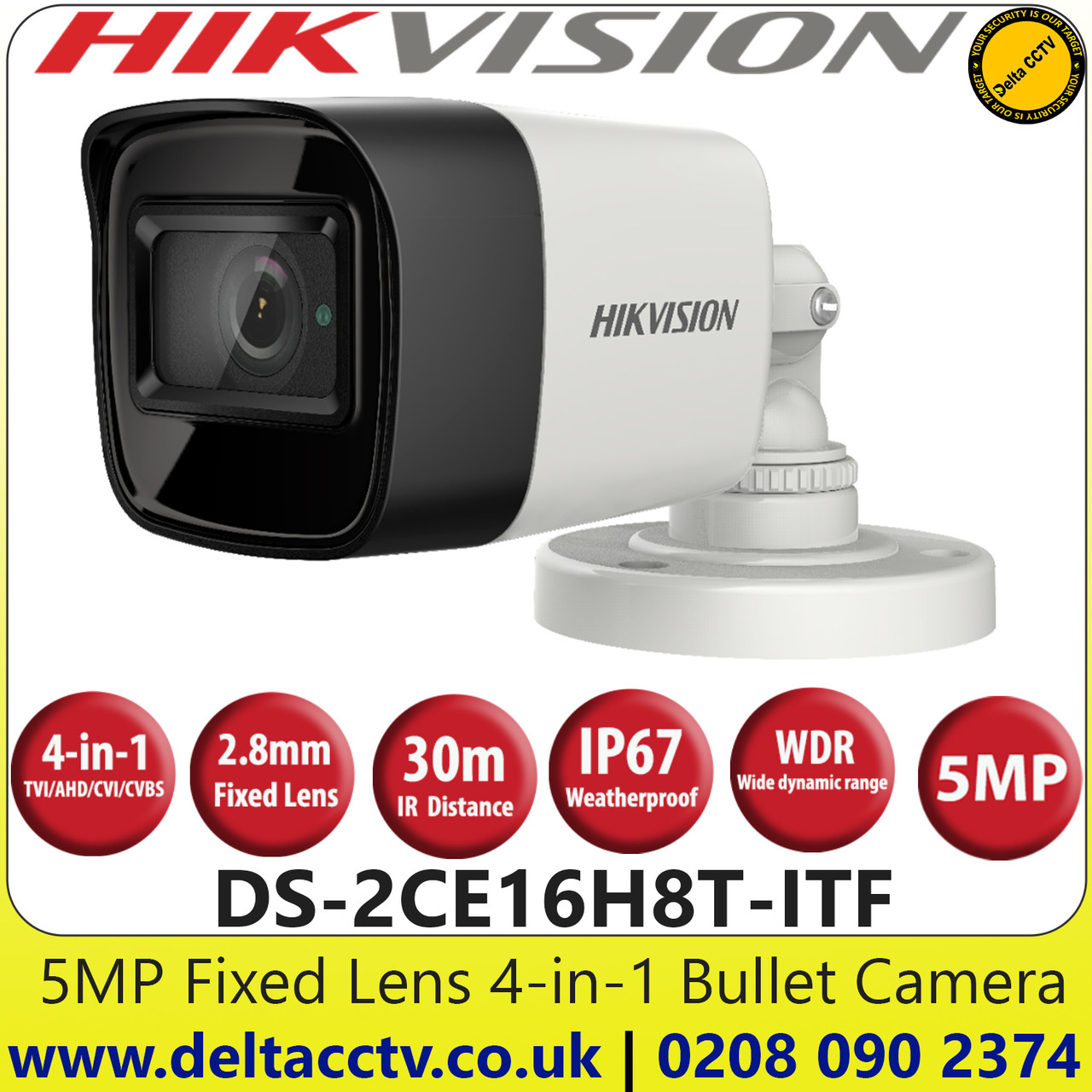 Mini store bullet hikvision