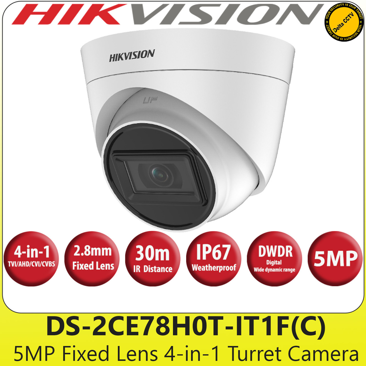 Hikvision 5mp best sale outdoor camera