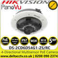 Hikvision 5MP 4-Directional Multisensor Varifocal PanoVu Network Camera - DS-2CD6D54G1-ZS/RC