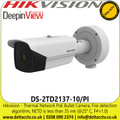 Hikvision DS-2TD2137-10/PI Thermal Network Bullet Camera Temperature exception alarm for fire prevention 