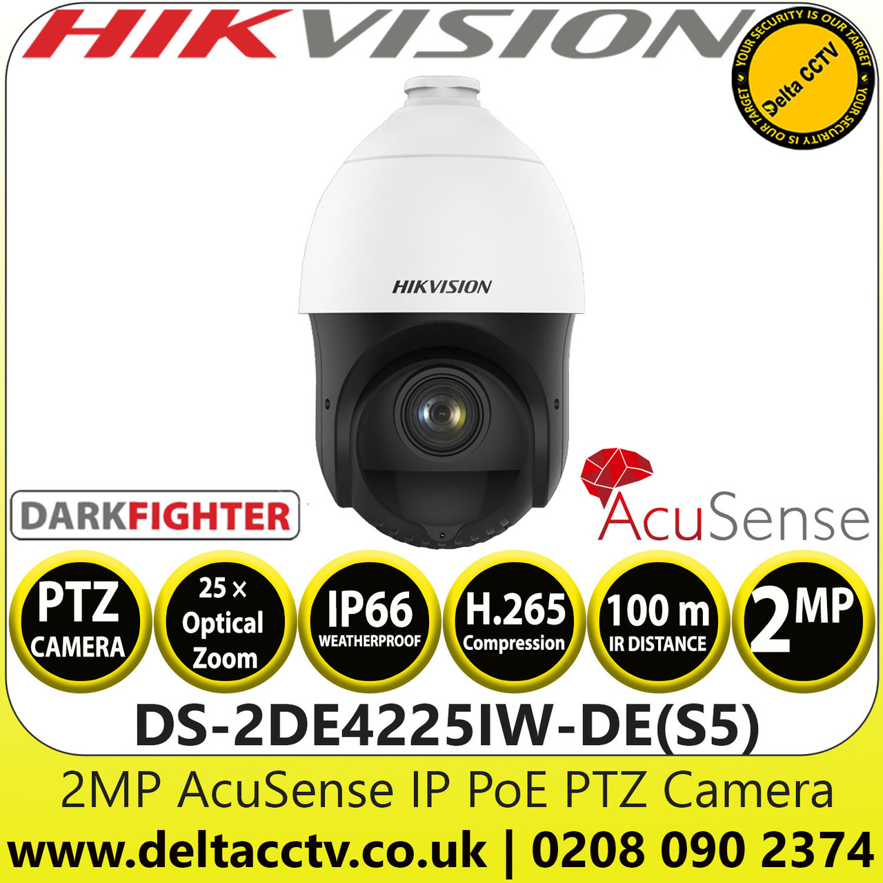 2 megapixel best sale camera hikvision