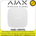 AJAX HUB2+(WHITE) Hub 2 (2G & LAN) + Visual Alarm Verification 