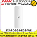 Hikvision AX PRO DS-PDBG8-EG2-WE Wireless Glass Break Detector