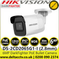 Hikvision 6MP Darkfighter Nightvision Bullet IP Network CCTV Camera - 2.8mm Lens - 30m IR Range - DS-2CD2065G1-I
