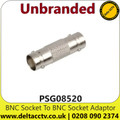 BNC Socket To BNC Socket Adaptor, Coupler - (PSG08520)