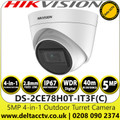 Hikvision 5MP Outdoor/Indoor Turret Camera - DS-2CE78H0T-IT3F(C) (2.8mm)