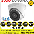 5MP Outdoor IP PoE Turret Camera - 2.8mm Lens - 30m IR Range - IPC-T250H