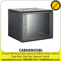 All-Rack CAB6WB450BL Wall Mount Data Cabinet 
