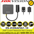 Hikvision DS-2CD6425G1-10 (3.7mm) 2MP 3.7mm Lens Covert IP PoE Camera 