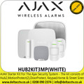 AJAX Starter Kit For The Ajax Security System - Kit Contains - 1 x HUB2, 2 x MOTIONPROTECT, 1 x KEYPAD, 1 x DOORPROTECT, 1 x STREETSIREN, 1 x HOMESIREN - (HUB2KIT3MP(WHITE)
