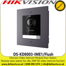 Hikvision KD8 Series Pro Modular Door Station (DS-KD8003-IME1/Flush)