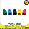 VBTC5-Black C5 Strain Relief Boot - (Pack of 50)