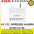 Hikvision DS-PM1-O1L-WE AX PRO Series Wireless Relay Module - 868MHz Two-Way Wireless Communication -  AES-128 Encryption