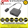 Hikvision 2MP Covert Network Camera with Tube Lens (8m Cable) - DS-2CD6425G0-30(6mm)8m