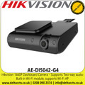 Hikvision Dashcam Built-in Wi-Fi module, Supports Wi-Fi AP, Supports two-way audio, Compatible with 4-ch TVI Camera - AE-DI5042-G4 