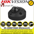 Hikvision DS-2XM6726G0-IDS(4mm)(Black)(C) 2MP IR Mobile Dome Network Camera in Black 