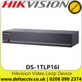 Hikvision DS-1TLP16I Video Loop Device, Support for Coaxitron Video Output for HDTVI Video Input, 12 VDC and USB Power Supply 