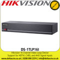Hikvision 16 Channel Video Loop Device, Support for Coaxitron Video Output for HDTVI Video Input, 12 VDC and USB Power Supply - DS-1TLP16I