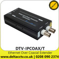 Single Channel Ethernet and Power Transmitter Over Single Coaxial Cable, Ethernet Over Coaxial Extender (DTV-IPCOAX/T)